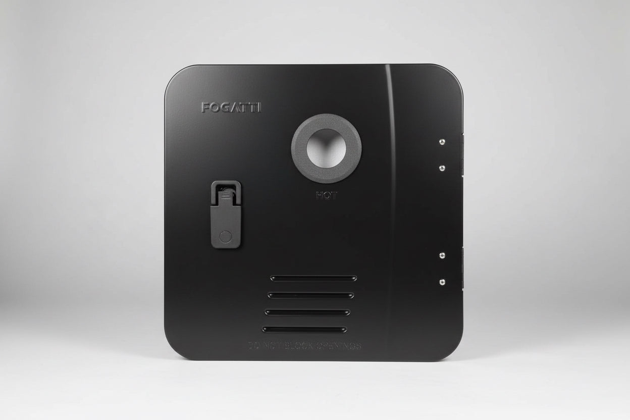 Fogatti 48,000 BTU RV  On Demand water heater  Insta shower 7/ black door